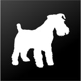 Terrier Vinyl Decal Car Window Laptop Dog Breed Silhouette Sticker