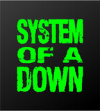 System of a Down SOAD Band Logo Vinyl Decal Car Window Laptop Guitar Sticker