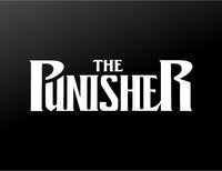The Punisher Comic Book Letters Car Truck Window Laptop Vinyl Decal Sticker