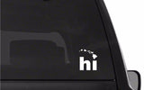 Hawaii Vinyl Decal Car Window Laptop Hawaiian Islands Sticker