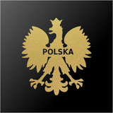 Polish Eagle Vinyl Decal Car Window Laptop Poland POLSKA Sticker