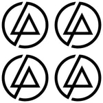 Linkin Park symbol Vinyl Decals sticker cup phone small decal Stickers Set of 4