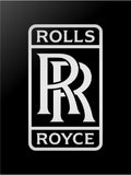 Rolls-Royce Logo Vinyl Decal Car Window Laptop Sticker