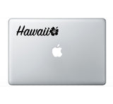 Hawaii Hibiscus Vinyl Decal Car Window Laptop Surf Sticker