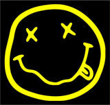 Nirvana Face band Logo Vinyl Decal Laptop Car Window Speaker Sticker