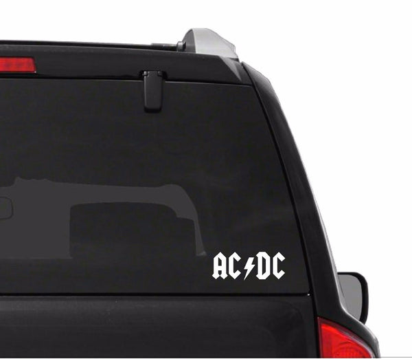 AC/DC Vinyl Decal Car Window Laptop Guitar ACDC Band Malcolm Young Sti ...