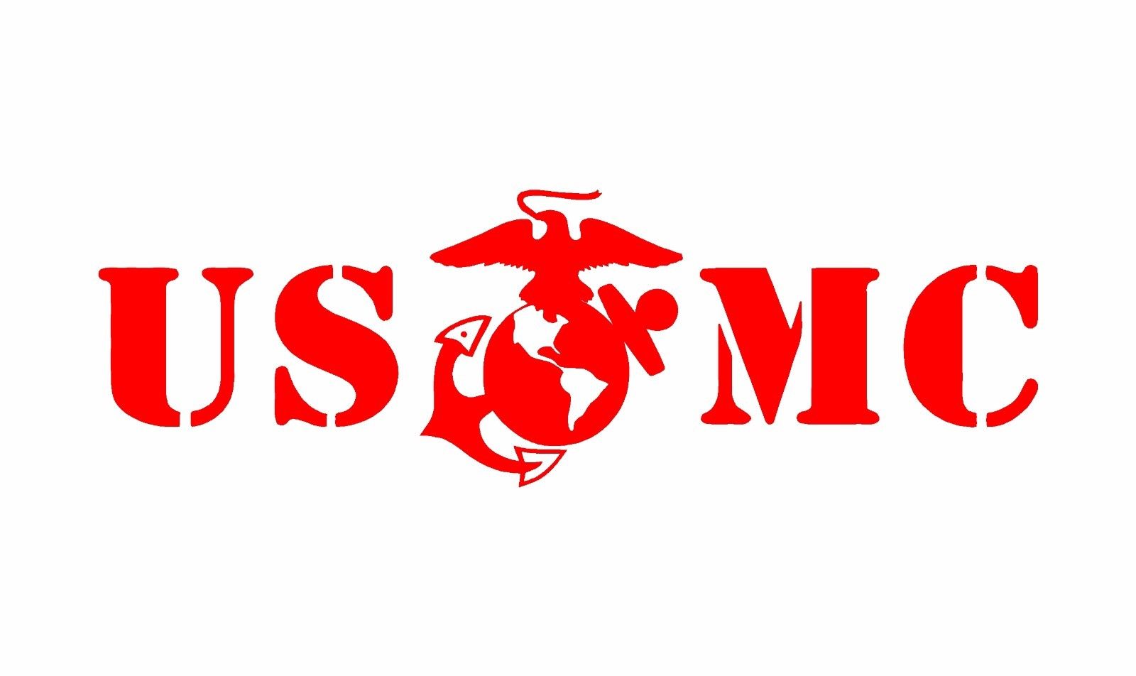 Usmc Sticker Military Us Marine Corps Vinyl Decal Usmc Car Decal Truck ...
