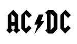 AC/DC Vinyl Decal Car Window Laptop Guitar ACDC Band Malcolm Young Sticker