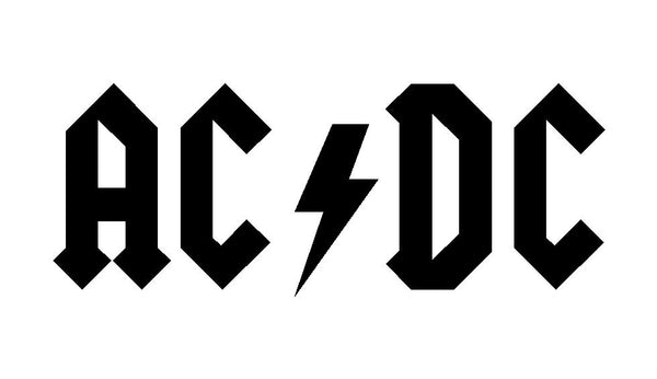 AC/DC Vinyl Decal Car Window Laptop Guitar ACDC Band Malcolm Young Sti ...
