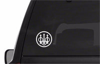 Beretta Firearms Pistol Rifle Logo Car Truck Window Gun Case Vinyl Decal Sticker