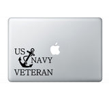 US Navy Veteran Vinyl Decal Car Truck Window Laptop Sticker