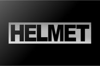 Helmet Metal Band Logo Vinyl Decal Car Window Guitar Laptop Sticker