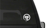 Fear Factory FF Symbol Metal Band Vinyl Decal Car Window Laptop Guitar Sticker