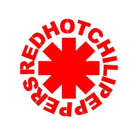 Red Hot Chili Peppers Band Vinyl Decal Car Window RHCP Logo Sticker Large Sizes