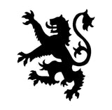 Coat Of Arms Scotland Lion Vinyl Decal  Car Window Laptop Scottish Sticker