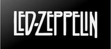 Led Zeppelin Vinyl Decal Car Window Laptop Guitar Speaker Sticker
