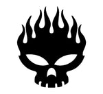 The Offspring Skull Logo Vinyl Decal Car Window Laptop Guitar Sticker