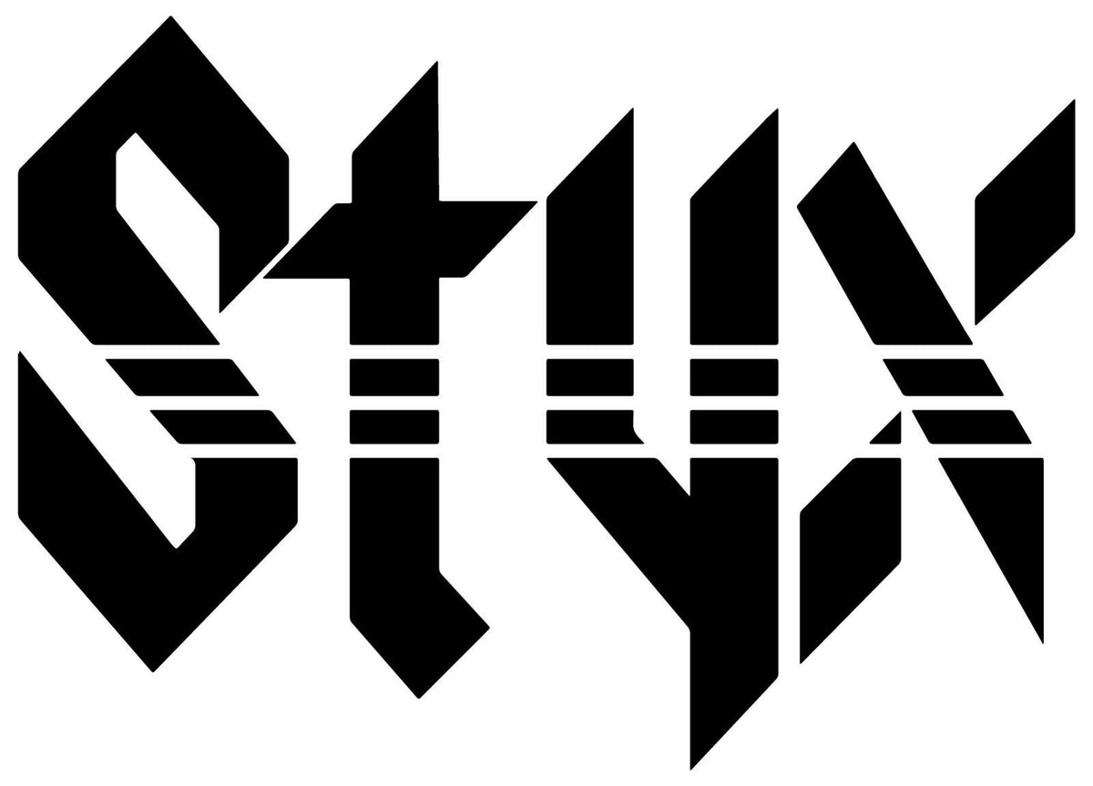STYX band Logo Vinyl Decal Laptop Car Window Speaker Sticker – Kandy ...