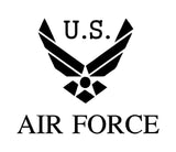 US Air Force Vinyl Decal Car Truck Window Laptop USAF Sticker