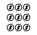 Flash Symbol Vinyl Decals Phone Laptop Helmet Small 1.5" Stickers