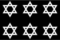 Small Star of David Shield Magen Judaism Phone Window Vinyl Decal Sticker