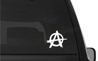 Anarchy Symbol Vinyl Decals Car Window Laptop Stickers Set of 2