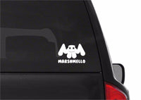 Marshmello EDM House Music DJ Logo Vinyl Decal Laptop Speaker Car Window Sticker