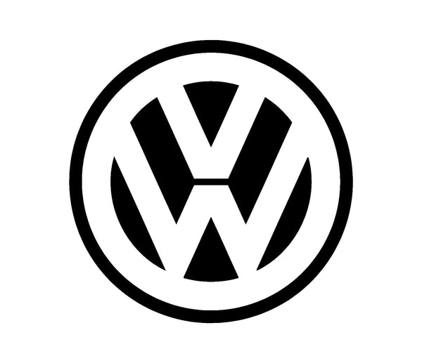 Volkswagen Logo Vinyl Decals Phone Dashboard Laptop Vinyl Stickers