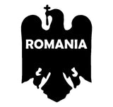 ROMANIAN EAGLE Vinyl Decal Car Window Laptop Romania Sticker