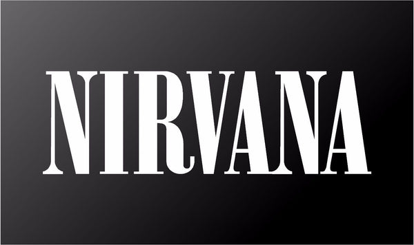 Nirvana Alternative Rock Vinyl Decal Car Window Guitar Laptop Sticker –  Kandy Vinyl Shop