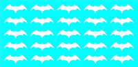 Batman Begins Symbol Vinyl Decals Phone Laptop Helmet Small 1.5" Stickers