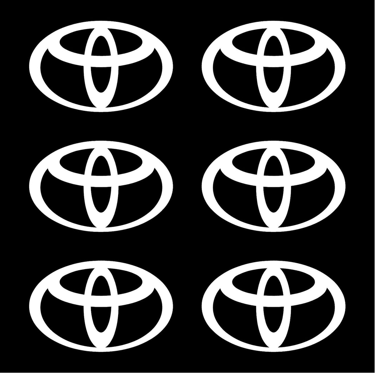 Toyota Logo Black Background