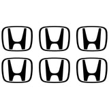 Smalll Honda logo 6 Small Vinyl Decals Car 2" 3" symbol Stickers