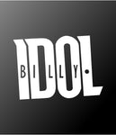 Billy Idol Vinyl Decal Car Window Laptop Sticker