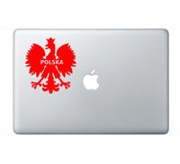 Polish Eagle Vinyl Decal Car Window Laptop Poland POLSKA Sticker