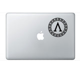 Lambda Shield Vinyl Decal Spartan Λ Symbol  Car Window Laptop Sticker