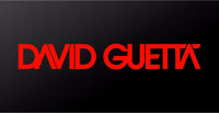 David Guetta Electro House EDM DJ Vinyl Decal Laptop Car Window Sticker
