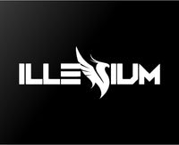 ILLENIUM EDM DJ Logo Vinyl Decal Laptop Speaker Car Window Sticker