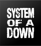System of a Down SOAD Band Logo Vinyl Decal Car Window Laptop Guitar Sticker